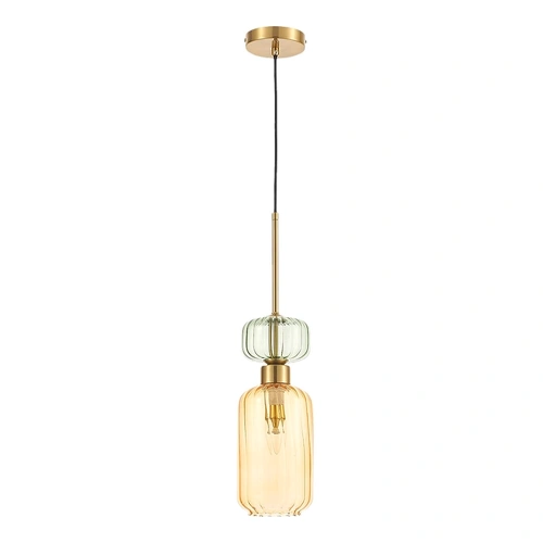 Lampa wisząca MOLLY - 1xE14 - amber - ML1823