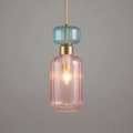 Lampa wisząca MOLLY - 1xE14 - różowy - ML1822
