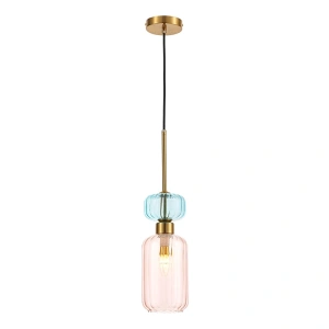Lampa wisząca MOLLY - 1xE14 - różowy - ML1822