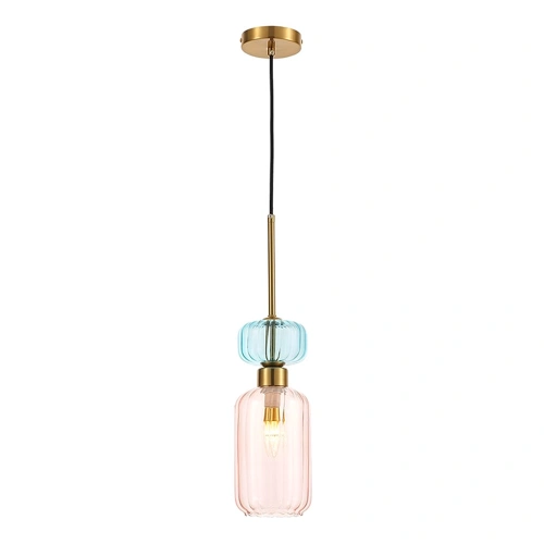 Lampa wisząca MOLLY - 1xE14 - różowy - ML1822