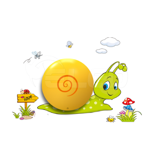Lampka nocna - dziecięca LED - SNAIL 113 Milagro