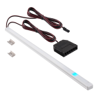 Listwa podszafkowa LED PUPIL MASTER z wyłącznikiem - Aluminium  - 12V 4W  
