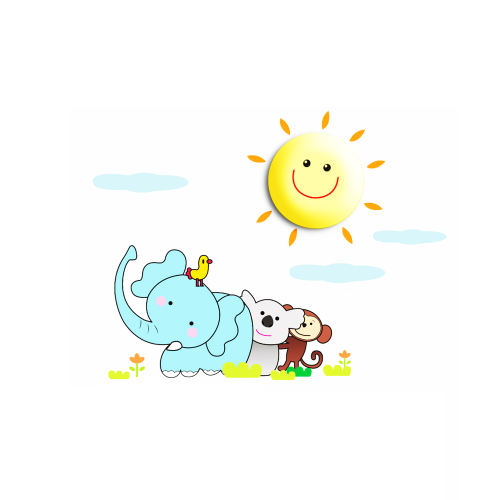 Lampka nocna - dziecięca LED - SUNNY 143 Milagro