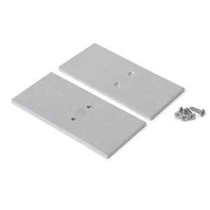 Zaślepka srebrna do profilu aluminiowego LED VARIO30 - wariant 19-E9 - kpl. 2 szt.    