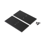 Zaślepka czarna do profilu aluminiowego LED VARIO30 - wariant 32 - kpl. 2 szt.  