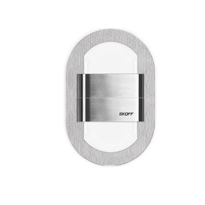 Oprawa schodowa LED - RUEDA DUO KINKIET - Szlif - 10V IP20 - Skoff