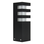 Lampa ogrodowa stojąca 1x E27 25cm - RADO 3 BL