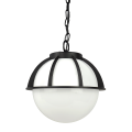 Lampa ogrodowa wisząca 1x E27 - KULE Z KOSZYKIEM 250 K 1018/1/KPO 250