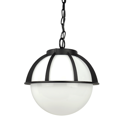 Lampa ogrodowa wisząca 1x E27 - KULE Z KOSZYKIEM 250 K 1018/1/KPO 250
