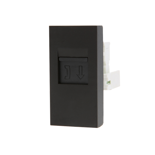 Moduł gniazda telefonicznego RJ11 czarny - WT-1-62 - LIVOLO