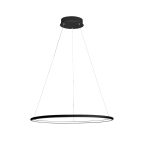 Lampa oprawa wisząca LED - ORION BLACK 22W 3000K 1540lm - ML507