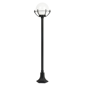 Lampa ogrodowa stojąca 1x E27 152cm - KULE Z KOSZYKIEM 200 K 5002/1/KPO 