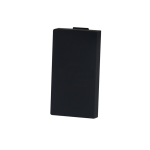 Zaślepka do ramek szklanych oraz aluminiowych czarna - TMZASB - TOUCHME