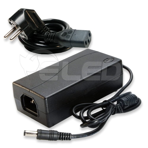 Zasilacz napięciowy desktopowy z kablem POS 12V 5A 60W - POS12500D