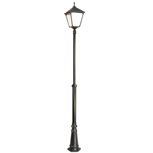 Lampa ogrodowa - parkowa stojąca regulowana 1x E27 - RETRO KWADRATOWE OGMWN 1 BD KW
