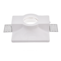 Sufitowa oprawa gipsowa - kwadratowa - 1xGU10
