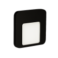 Oprawa schodowa LED - MOZA - Czarna - 14V / 230V - LEDIX