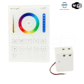 Panel LED naścienny - RGB+CCT - 8 strefowy - 230V / 3V - B8 - adapter 230VAC