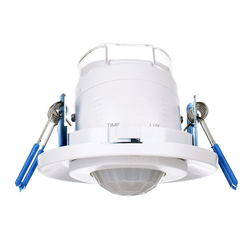 Sufitowy czujnik ruchu wpuszczany 230V (360°) 800W - CR-15 - biały