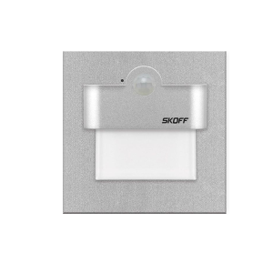 Oprawa schodowa LED z czujnikiem ruchu - TANGO  - Aluminium - 10V / 230V - IP20 - Skoff