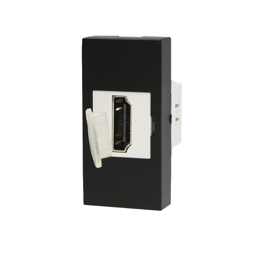 Moduł gniazda HDMI czarny - WHDMI-62 - LIVOLO