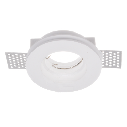 Sufitowa oprawa gipsowa - okrągła - 1xGU10