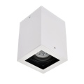 Sufitowa oprawa natynkowa VT-797-WH 1xGU10 - ruchoma - biało-czarna