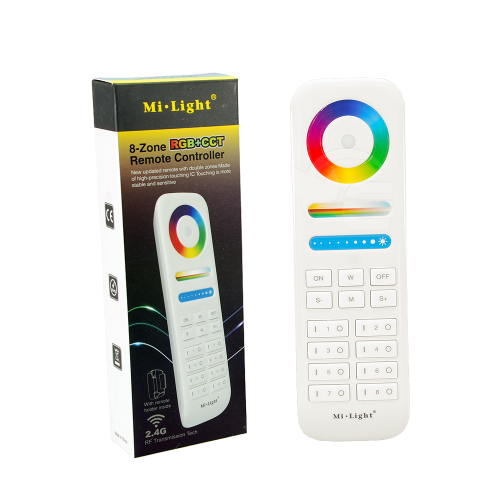 Pilot LED - RGB+CCT - 8 strefowy - FUT089