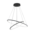 Lampa oprawa wisząca LED - ORION BLACK 508 Milagro - 53W 3000K 3710lm