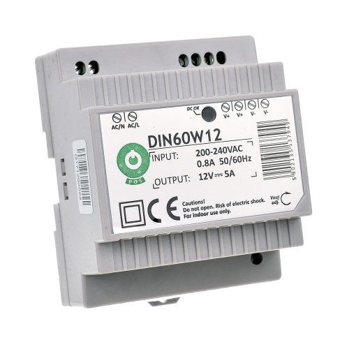 Zasilacz napięciowy na szynę DIN POS 24V 60W DIN60W24