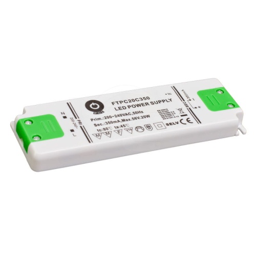 Zasilacz prądowy ultrapłaski POS 350mA 19.6W FTPC20C350