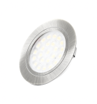 Punktowa oprawa meblowa LED OVAL - Aluminium - 12V 2W      