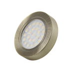Punktowa oprawa meblowa LED OVAL DYSTANS - Antyk - 12V 2W     