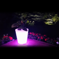 Świecąca donica ogrodowa LED - 0,5W RGB - VT-7805