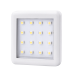 Punktowa oprawa meblowa LED SQUARE2 - Biała - 12V 1,5W   