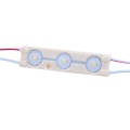 Moduł LED 3 diody 2835 - IP67 12V 0.72W - Soczewka