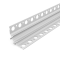 Profil aluminiowy (podpłytkowy) LED UNI-TILE12 PLUS 90 st. anodowany z kloszem