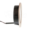 Punktowa oprawa meblowa LED EGROOVE G4 12V - Satyna - wpustowa
