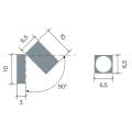 Lampa elewacyjna 1x GU10 - MINI 5005 DG