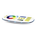 Sterownik LED - RGB+CCT - 4 strefowy - Pilot + odbiorniki - zestaw - pilot radiowy