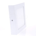 Natynkowa oprawa sufitowa LED Downlight 18W - Square - Biała Neutralna