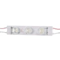 Moduł LED 3 diody Phillips Lumileds - IP67 12V 1.32W - Biała Zimna - Soczewka