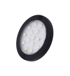 Punktowa oprawa meblowa LED ORBIT - Czarna  - 12V 1,5W 