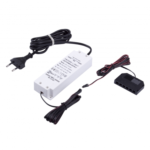 Zasilacz napięciowy 12V DC 16W z rozgałęźnikiem 2PIN 6xGniazdo