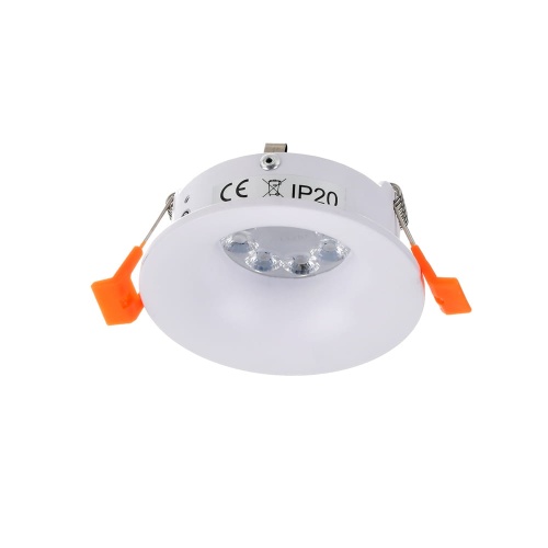 Sufitowa oprawa wpustowa VT-876-RD - stała - biała