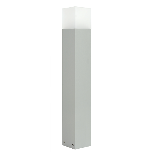 Lampa ogrodowa stojąca 1x E27 70cm - CUBE MAX CB-MAX 700 AL