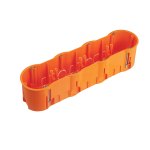 Puszka instalacyjna pk60 głęboka poczwórna- g-k z wkrętami - A.0047PG