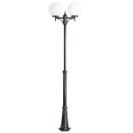 Lampa ogrodowa - parkowa stojąca regulowana 2x E27 - KULE CLASSIC OGMWN 2 300