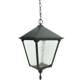Lampa ogrodowa wisząca 1x E27 - RETRO KWADRATOWE K 1018/1/BD KW
