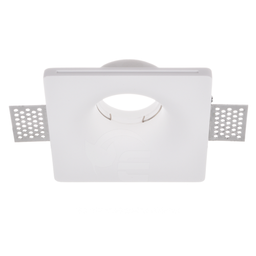 Sufitowa oprawa gipsowa - kwadratowa - 1xGU10